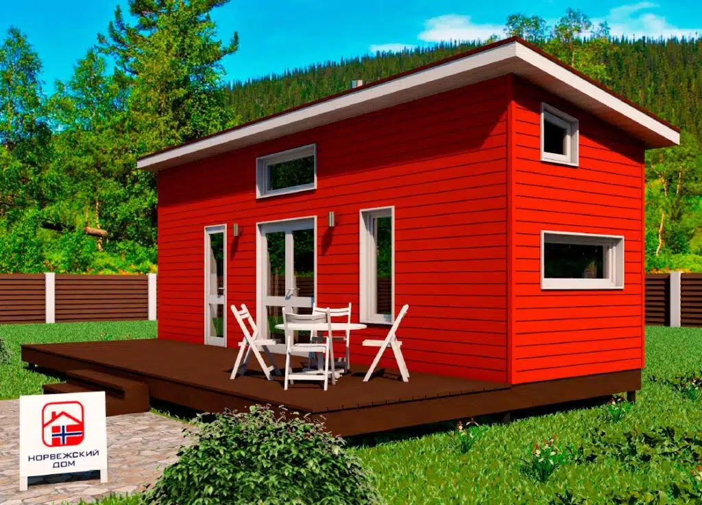 Норвежский Дом 29 квадратных метров