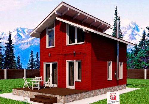 Норвежский Дом-Баня 60 "Skandis"